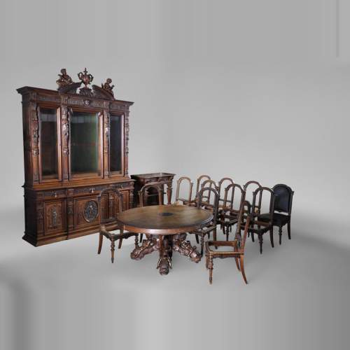 Furniture Antique Dining Room Sets