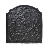 Fireback "The rape of Europa", cast iron - Reference 0530&nbsp;Width&nbsp;1' 7'' ¼&nbsp;Height&nbsp;2' 1'' ⅝