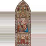 Jesus presented to the Temple stained glass window - Reference 1058&nbsp;Width&nbsp;3' 5'' &nbsp;Height&nbsp;9' 8'' ⅛