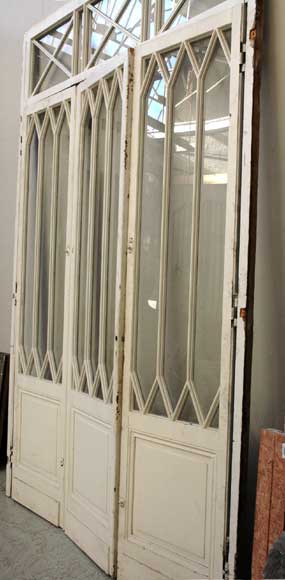 Restoration style wood and glass doors Restoration style wood and glass doors-4