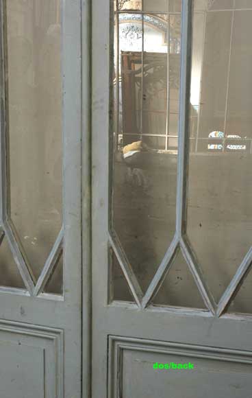 Restoration style wood and glass doors Restoration style wood and glass doors-12