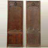 9 Regence style oak panels - Reference 1238 Height 9' 6'' ⅝ 9 Regence style oak panels - Reference 1238 Height 9' 6'' ⅝