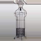 Wrought iron well head - Reference 1298 Width 4' 5'' ⅛ Height 11' 11'' ¾ Wrought iron well head - Reference 1298 Width 4' 5'' ⅛ Height 11' 11'' ¾