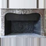 Louis XV mantel - Reference 1330&nbsp;Width&nbsp;6' 6'' &nbsp;Height&nbsp;3' 11'' ⅝