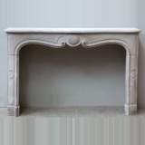 Stone mantel - Reference 1353 Width 5' 6'' ⅛ Height 3' 6'' ½ Stone mantel - Reference 1353 Width 5' 6'' ⅛ Height 3' 6'' ½