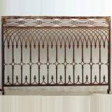 Early 19th century balcony grille - Reference 1371 Width 4' 11'' ½ Height 3' 6'' ⅞ Early 19th century balcony grille - Reference 1371 Width 4' 11'' ½ Height 3' 6'' ⅞