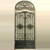 Wrought iron front door from the 19th century - Reference 1386&nbsp;Width&nbsp;5' 3'' &nbsp;Height&nbsp;11' 9'' ¾
