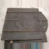 Fireback with double coat of arms. - Reference 9075&nbsp;Width&nbsp;3' 3'' &nbsp;Height&nbsp;3' 7'' ¾