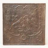 Jean de la Fontaine's "The Fox and the Stork" - Reference 9152&nbsp;Width&nbsp;2' 7'' ½&nbsp;Height&nbsp;2' 7'' ½