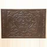 18th century fireback - Reference 9411&nbsp;Width&nbsp;4' 4'' &nbsp;Height&nbsp;2' 10'' ¼