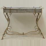 Wrought iron Arras planter - Reference 9456 Width 3' 11'' ¼ Height 2' 11'' ⅞ Wrought iron Arras planter - Reference 9456 Width 3' 11'' ¼ Height 2' 11'' ⅞