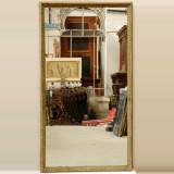Mercury mirror with egg and dart gilded frame - Reference 9459 Width 3' 4'' ½ Height 6' 1'' ⅝ Mercury mirror with egg and dart gilded frame - Reference 9459 Width 3' 4'' ½ Height 6' 1'' ⅝