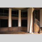 Two storey wood library from the 1940's - Reference 9464 Height 12' 8'' ¾ Two storey wood library from the 1940's - Reference 9464 Height 12' 8'' ¾