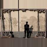 Carved wood interior architectural structure from 1880 - Reference 9487 Width 15' 8'' ⅝ Height 10' 3'' ⅝ Carved wood interior architectural structure from 1880 - Reference 9487 Width 15' 8'' ⅝ Height 10' 3'' ⅝