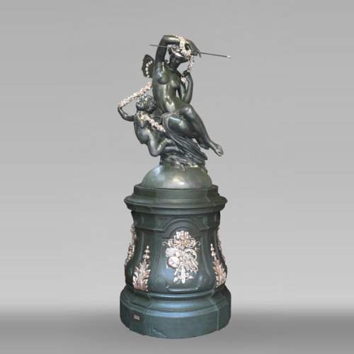 Mathurin Moreau for the Val d’Osne foundry, The Flower Fairy, late 19th century