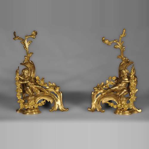 The elegance of Bronze doré (gilt bronze) is a technique that