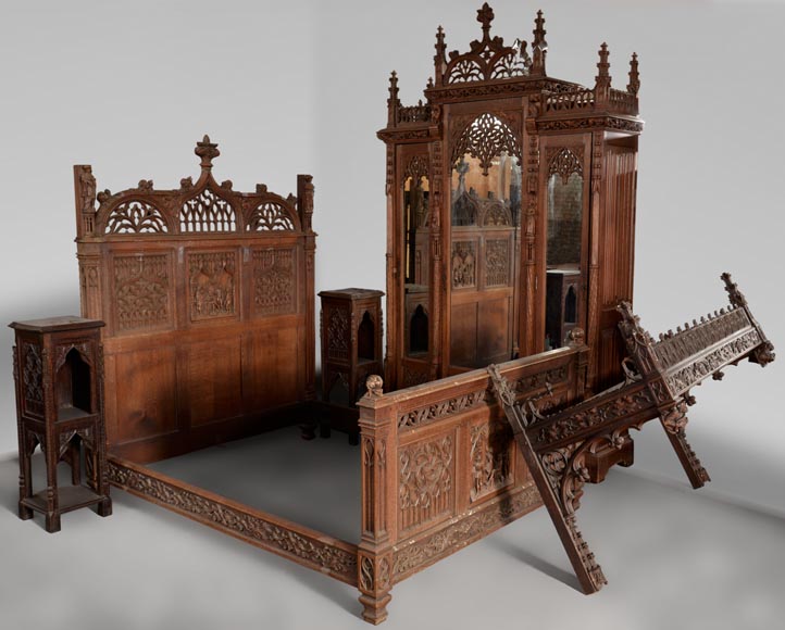 french gothic bedroom furniture