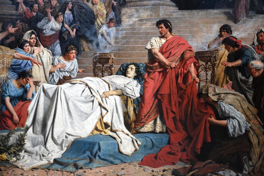 Heinrich von Angeli (attributed to) The Oration of Mark Antony Second half of the 19th century-1