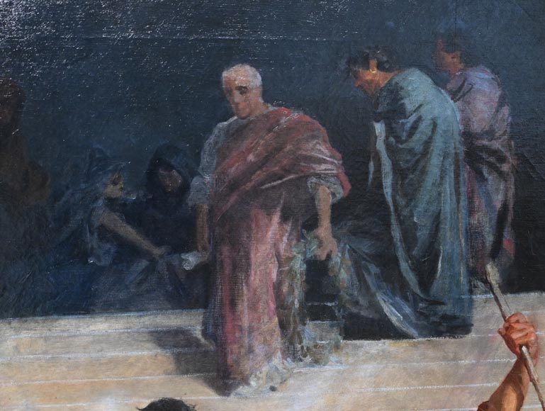 Heinrich von Angeli (attributed to) The Oration of Mark Antony Second half of the 19th century-9