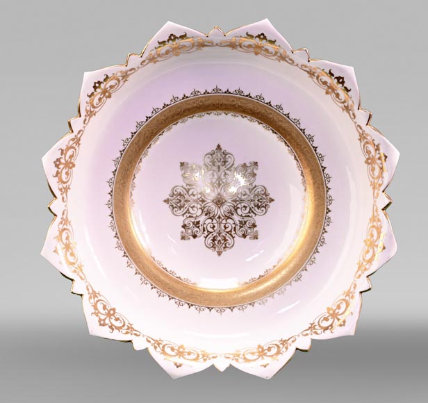 SÈVRES Manufacture, Porcelain Tazza with Masks, 1846-1863-3