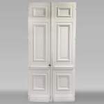 Large molded double doors