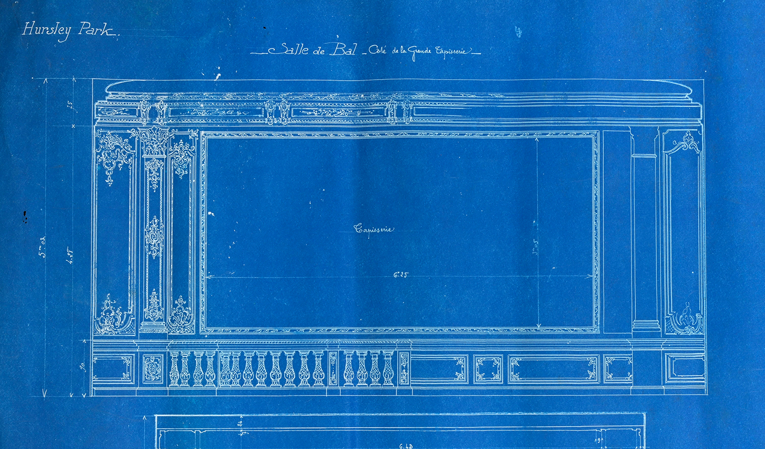 Completed project: Plan of the Ballroom - Side of the Great Tapestry