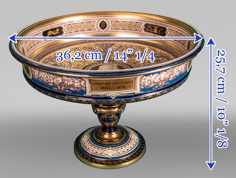 SÈVRES Manufacture, Winner's cup from the 1878 Universal Exhibition-13