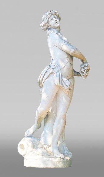 Bacchanalian Woman after CLODION in marble-1
