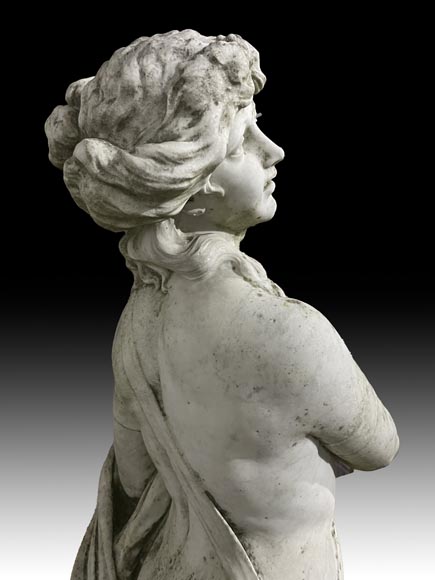 Bacchanalian Woman after CLODION in marble-5