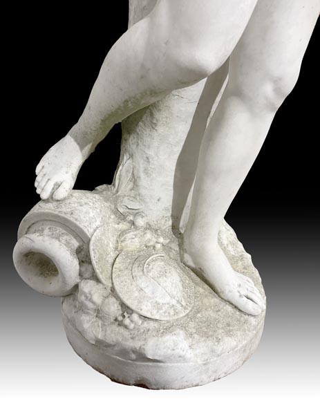 Bacchanalian Woman after CLODION in marble-8