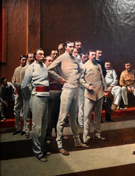 James Camille LIGNIER, At the Fencing Club, 1887-7