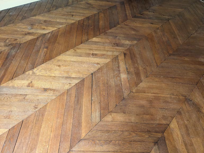 17 m² parquet floor in Hungarian stitch-2