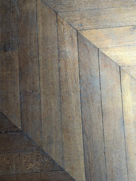 18 m² lot of Point de Hongrie parquet flooring-6