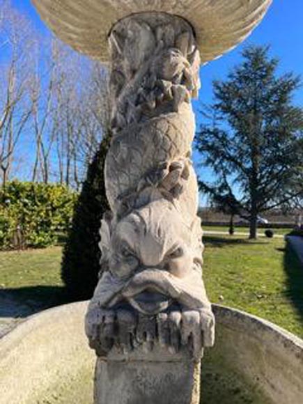 Fountain with Dolphins, 19th century-6