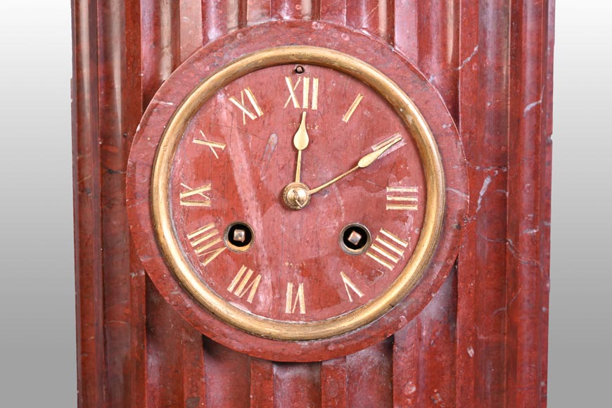 Parisian Clockmaker, Clock with “Narcissus” of Pompeii, late 19th Century-5