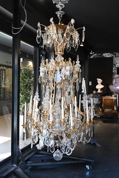 Twenty-Four-Arm Chandelier Based on Château de Versailles Chandeliers, 20th century-1