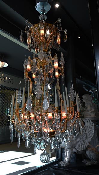 Twenty-Four-Arm Chandelier Based on Château de Versailles Chandeliers, 20th century-10