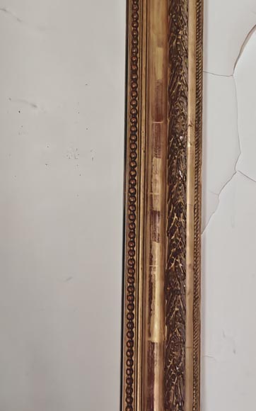 Small Louis XVI-style gilded trumeau-2