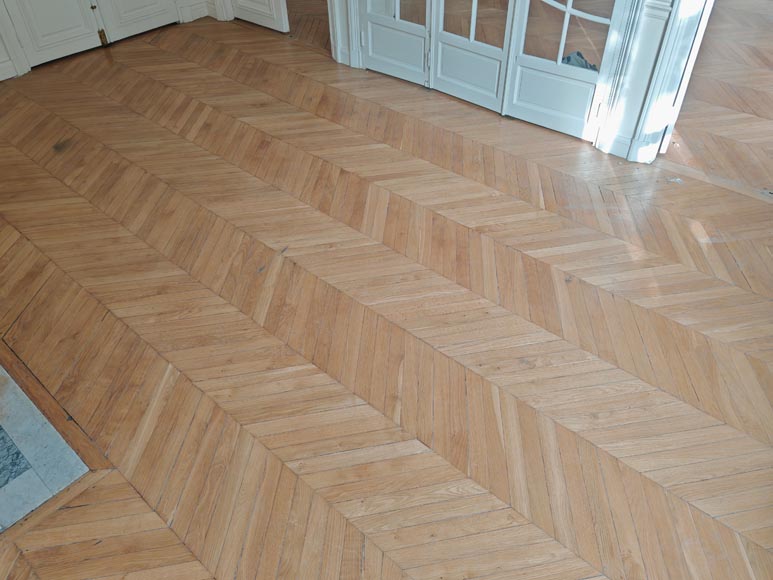 23 m² lot of Hungarian point wood flooring-1