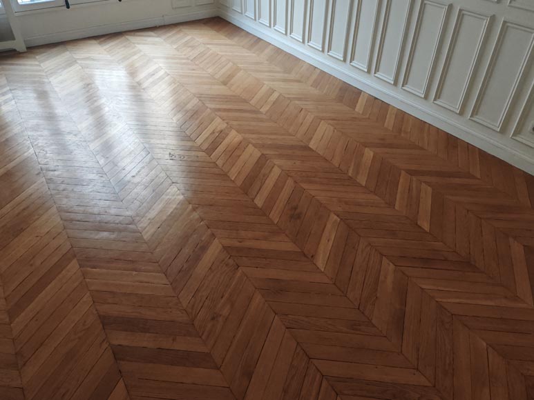 23 m² lot of Hungarian point wood flooring-6