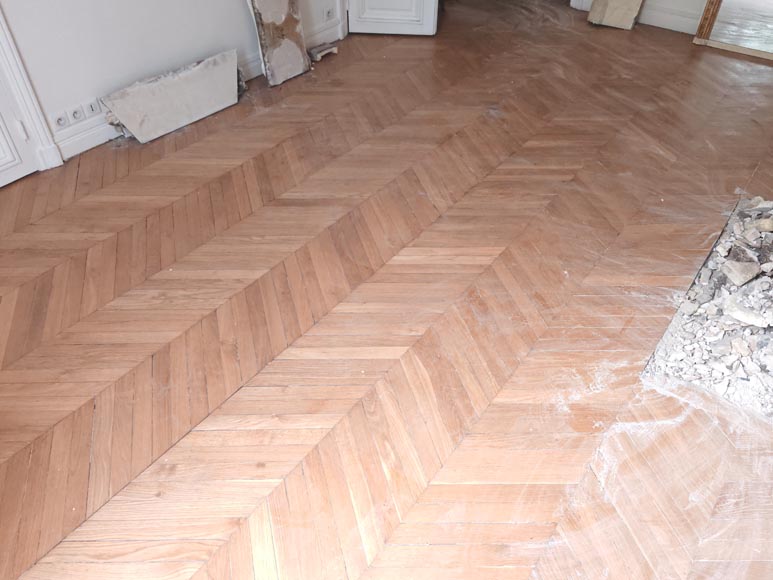 23 m² lot of Hungarian point wood flooring-7