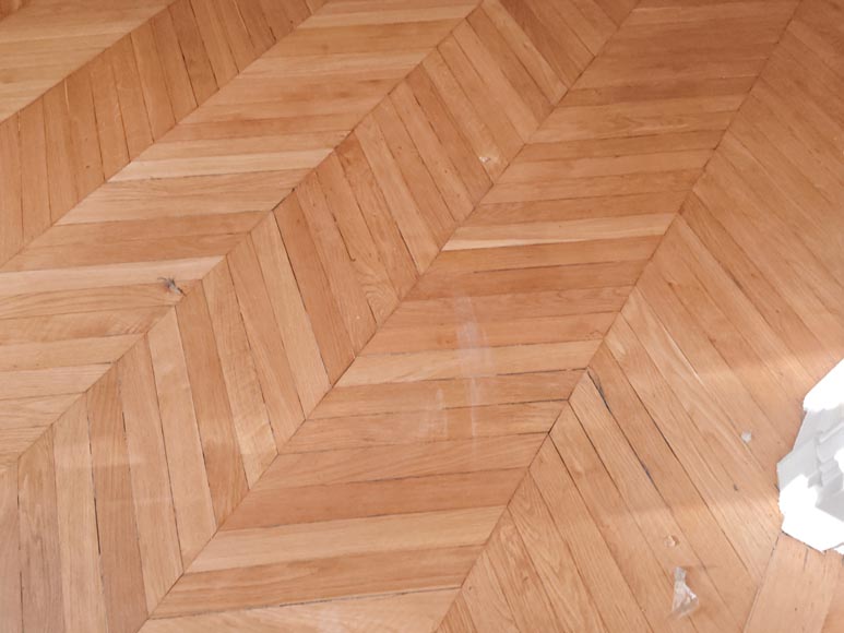 23 m² lot of Hungarian point wood flooring-11