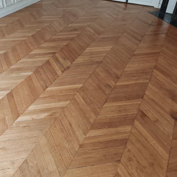 18 m² lot of Hungarian point wood flooring-0