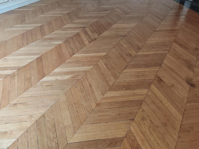 18 m² lot of Hungarian point wood flooring-1