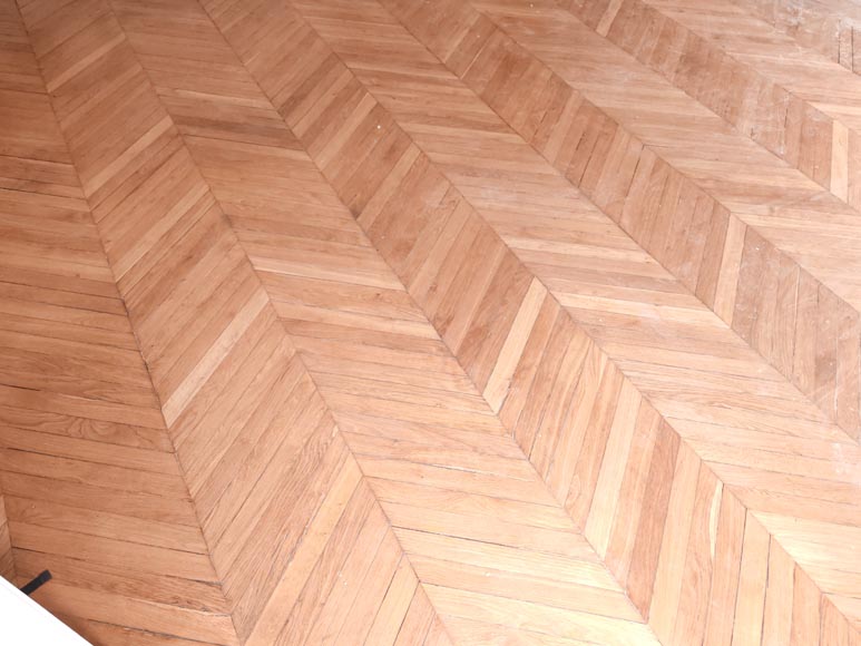 21 m² lot of Hungarian point wood flooring-1