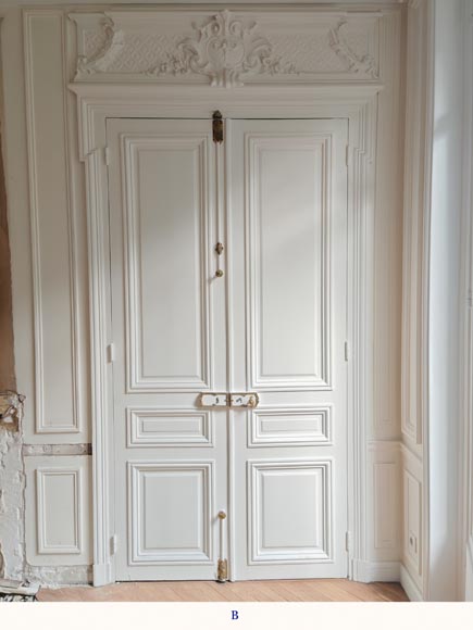 Pair of molded double doors-6