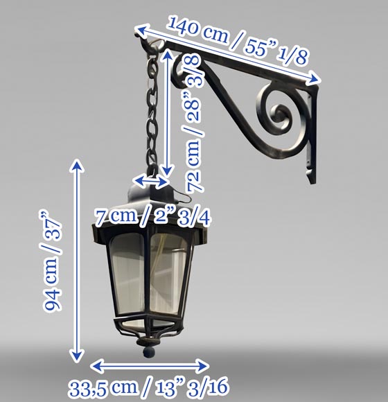 Superb set of four Regency style lanterns-6