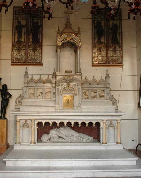 Church altar from the 19th century