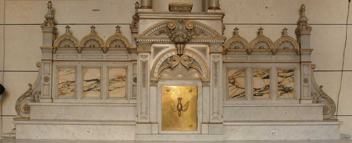 Church altar from the 19th century