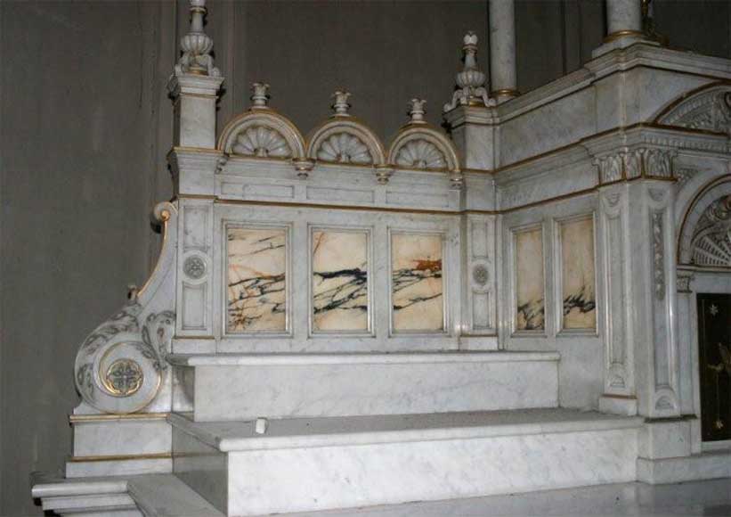 Church altar from the 19th century